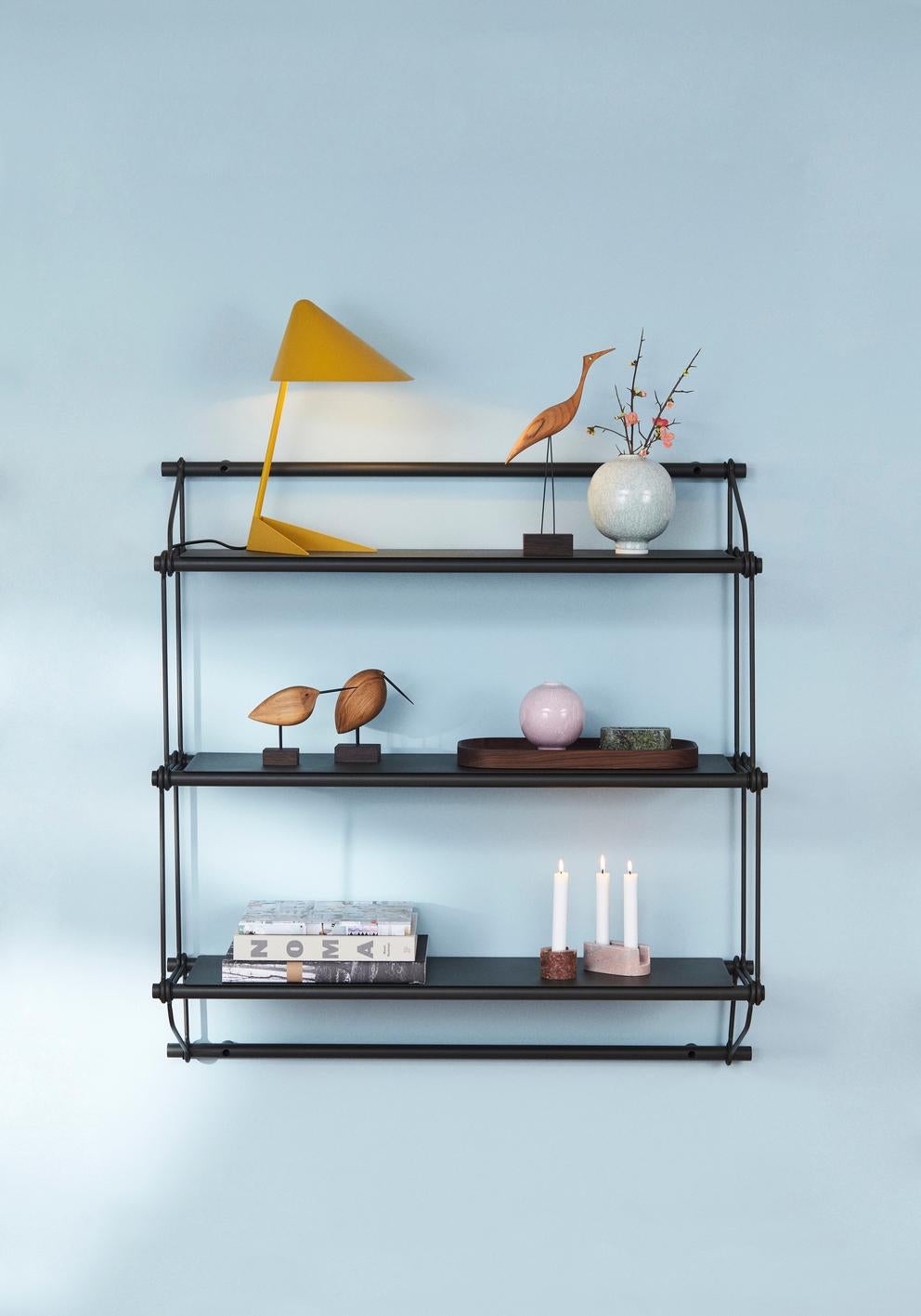 Contemporary Parade 3 Shelves Oxide Red by Warm Nordic