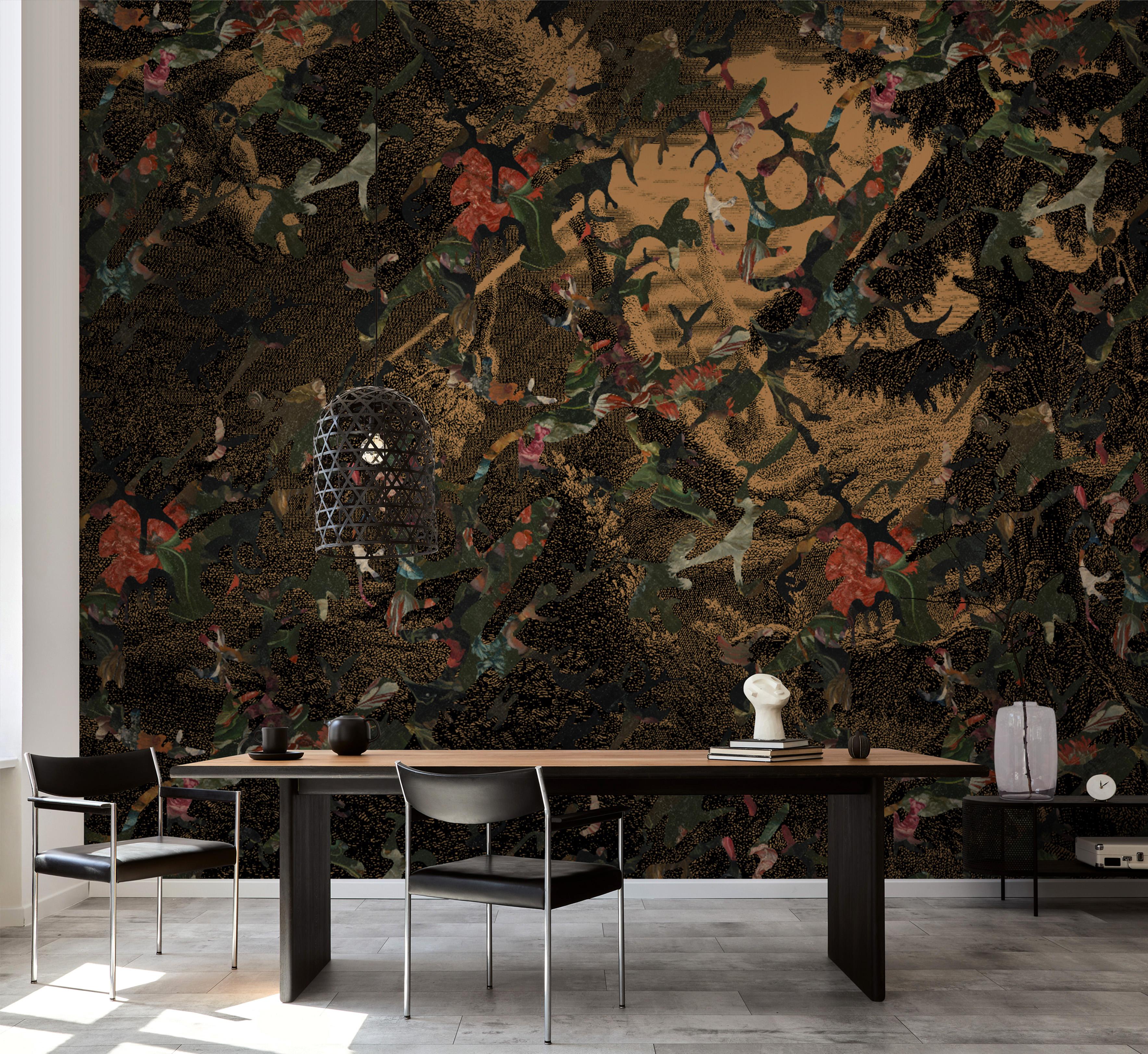 Italian Paradis Perdue Wallpaper, Visioni Collection by Magnus Gjoen For Sale