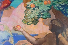 "Paradise" Oil on Canvas Painting by Vicente Puig