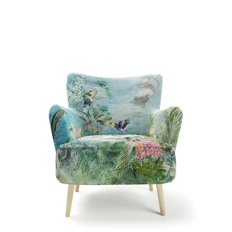 Neoclassical Paradise Ossa Armchair For Sale