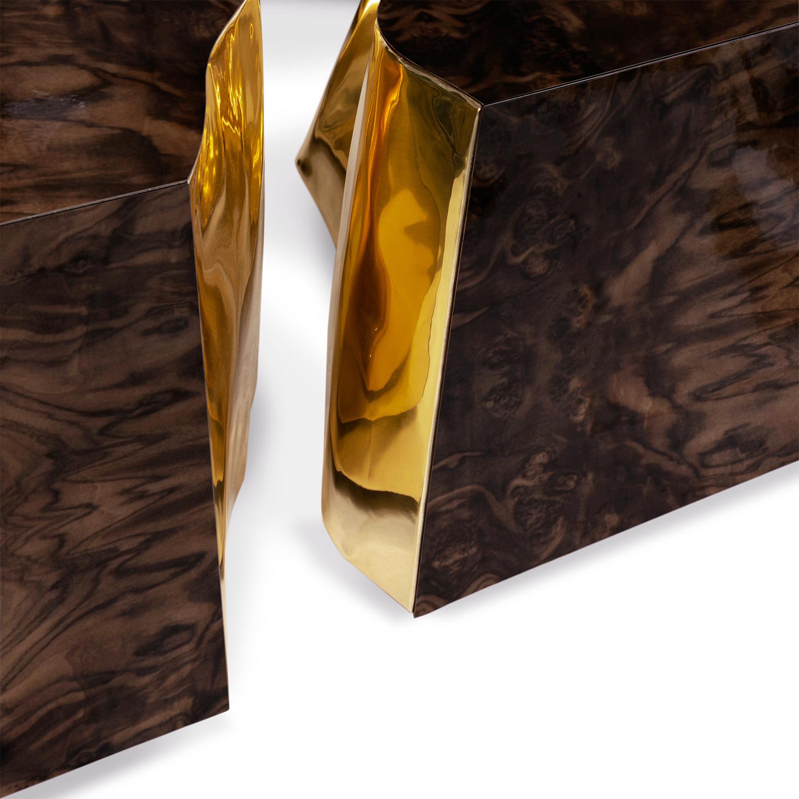 Table basse en noyer Paradise en vente 1