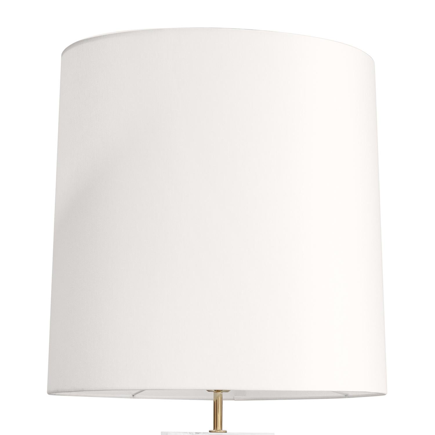 Lampe de table en marbre blanc Paradise Neuf - En vente à Paris, FR