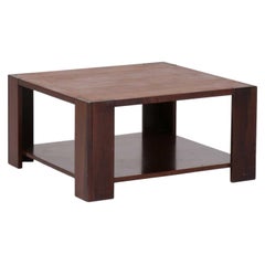 Bastiano Coffee Table in Wood by Tobia Scarpa