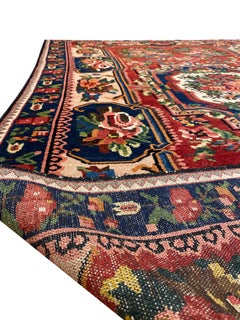 Paradombeh 'Abusson Style' Antique Persian Bakhtiari 4' 10" x 7' 10"