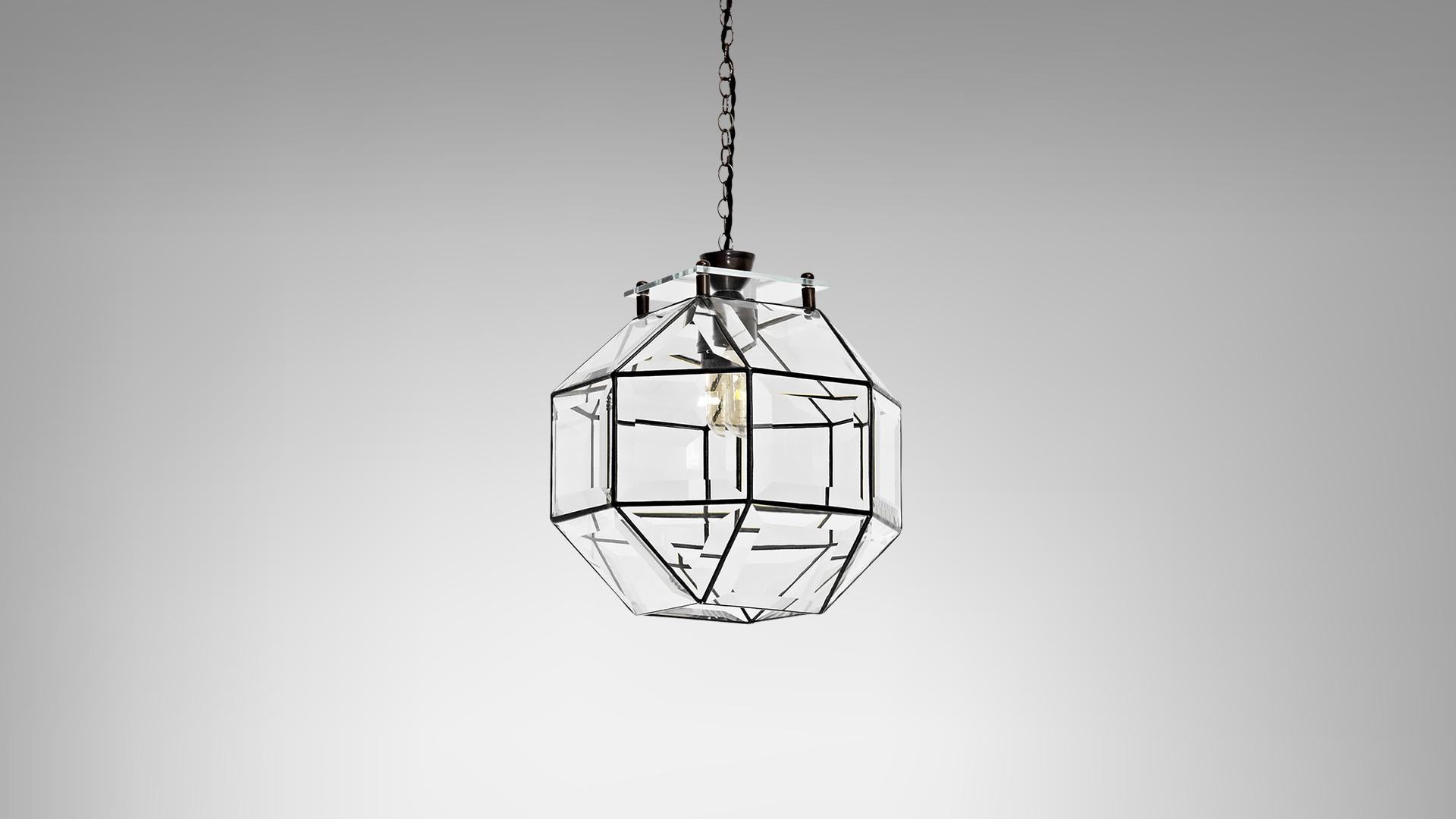 Modern Paragon Pendant by CTO Lighting For Sale