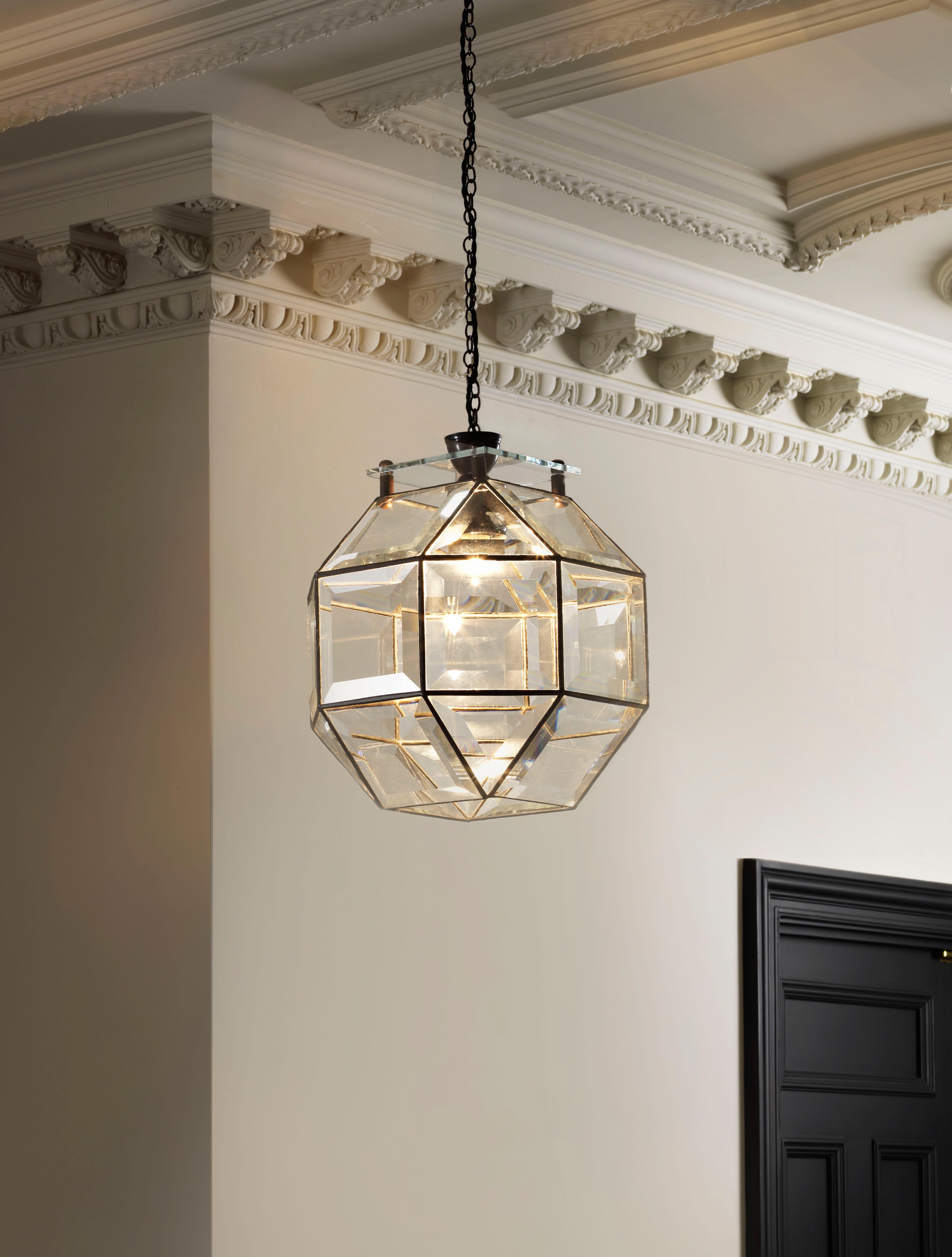 British Paragon Pendant by CTO Lighting For Sale