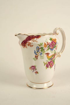 Paragon "Rockingham" Hand-Painted Bone China Creamer