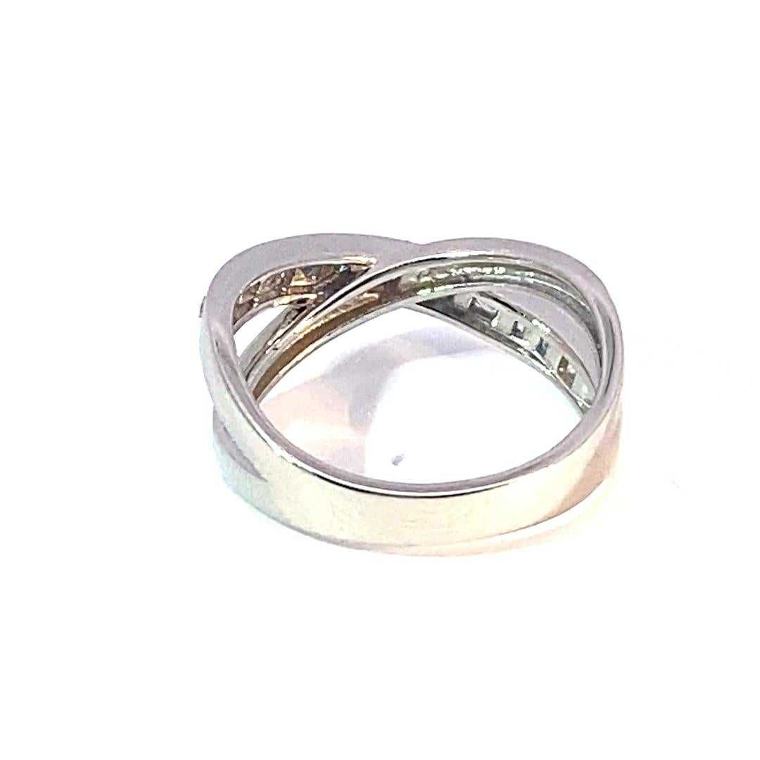 Anello Paraiba Brilliante 0,17 ct 0,16 ct 950 Platino particolarmente puro Pietre preziose In condizioni Nuovo in vendita a Viena, Viena