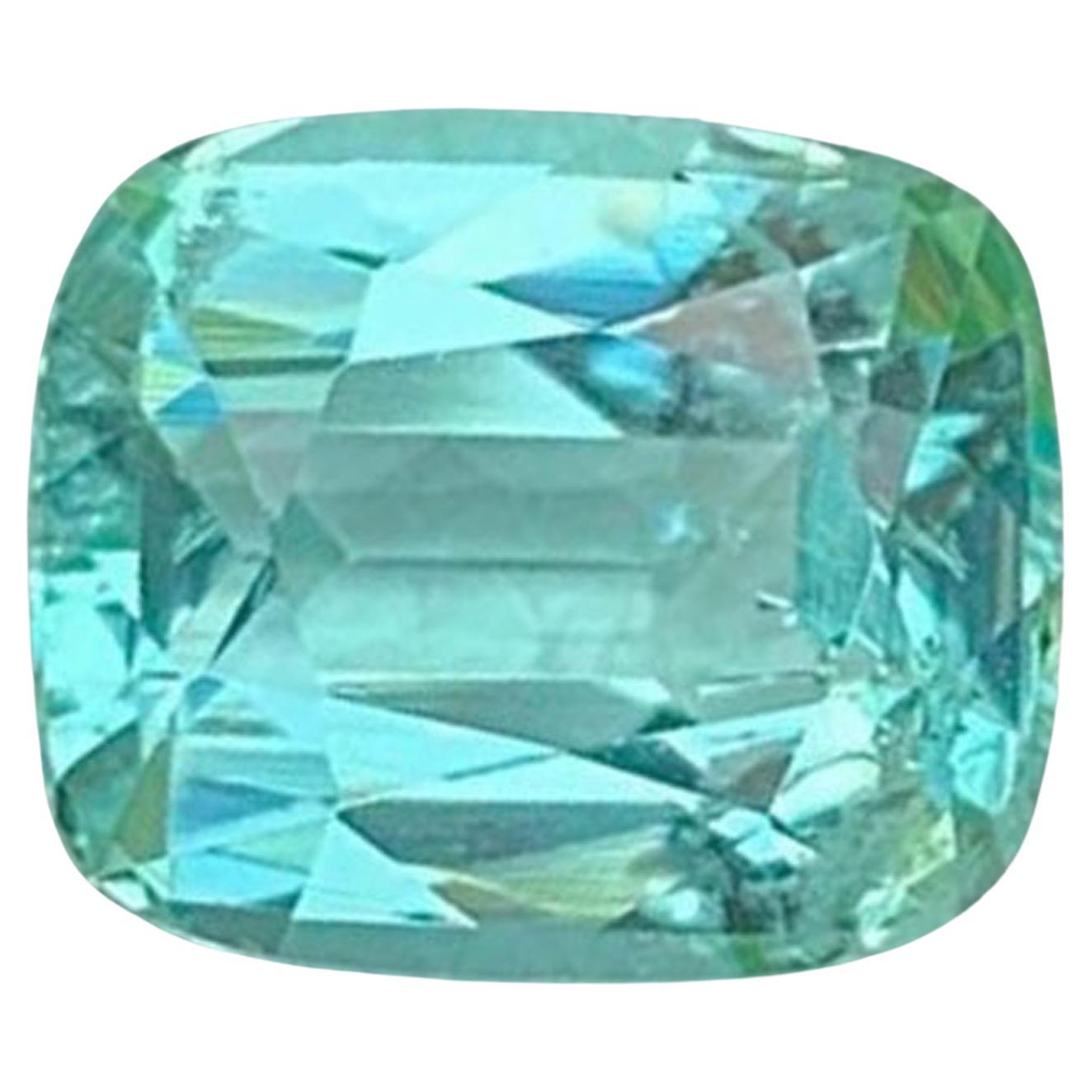 Paraiba Farbe Apatit Edelstein: Cushion-Schliff 1,78 CT Dezember Geburtsstein im Angebot