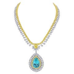 Paraiba Imperium Convertible Necklace