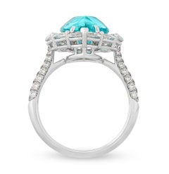 Paraiba Ring, 5.68 Carats