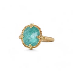 Paraiba Tourmaline Blue Ring