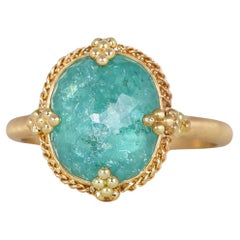 Paraiba Tourmaline Blue Ring