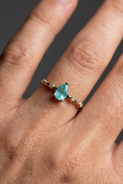 Paraiba tourmaline ring