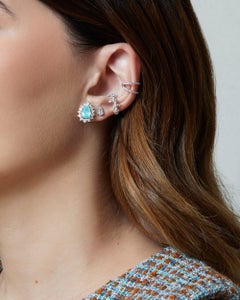 Paraíba Tourmaline Teardrop Earring