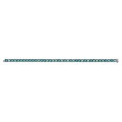 Paraiba Tourmaline Tennis Bracelet 10.33 Carats