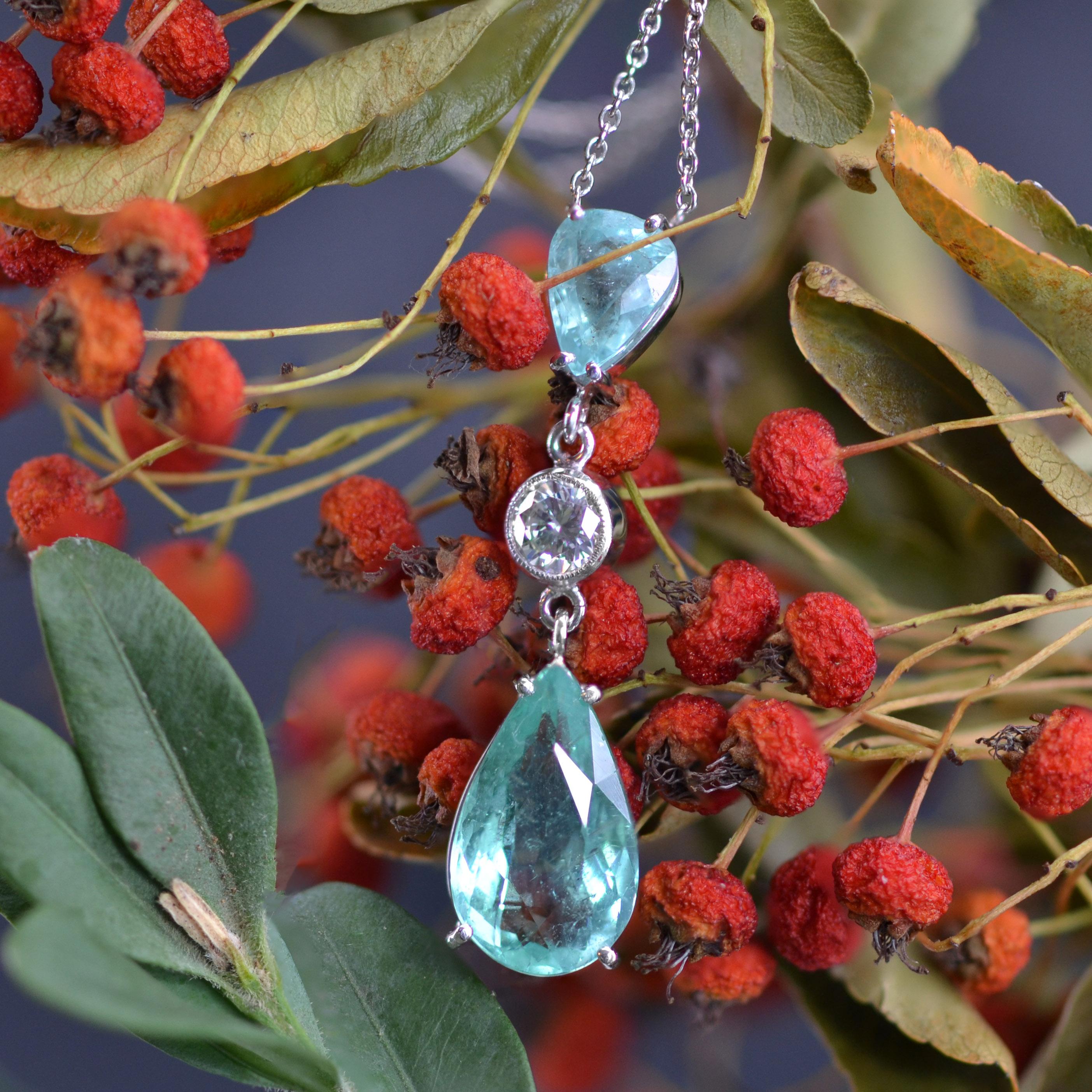 paraiba pendant