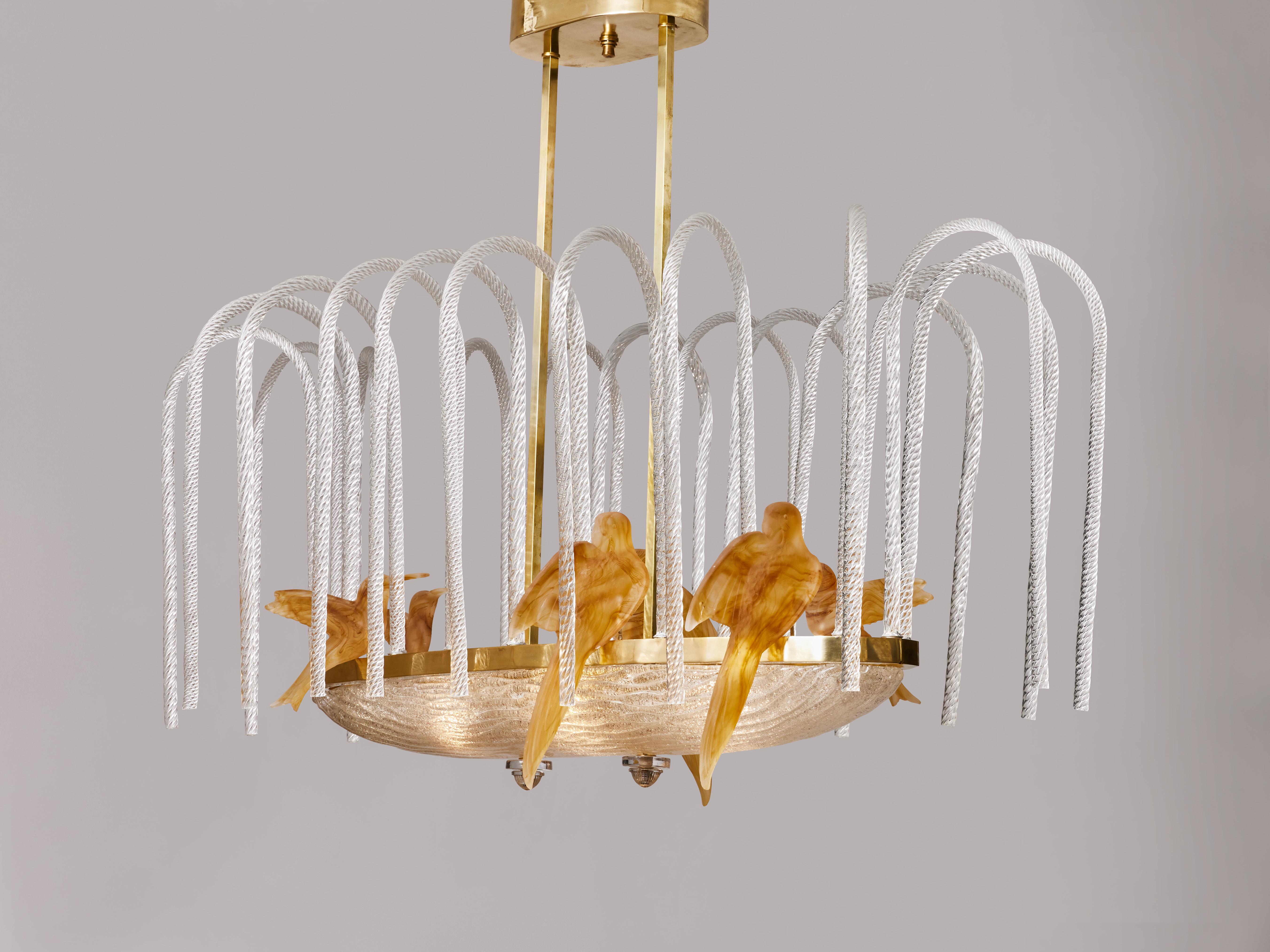 Superbo lampadario con 