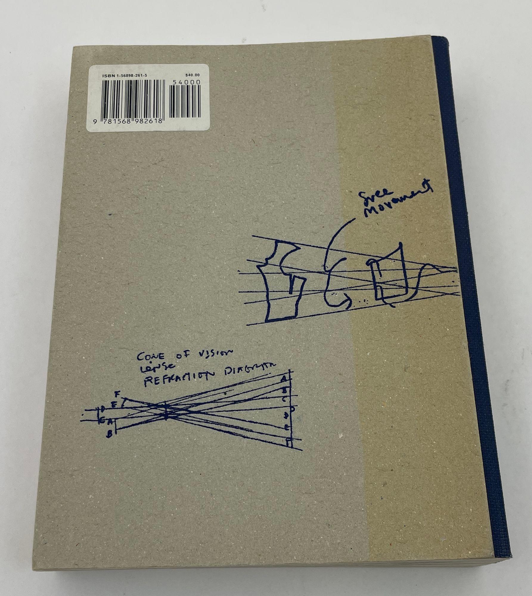 Moderne Paperback Parallax de Steven Holl Architect, 1ère édition 2000 Livre en vente