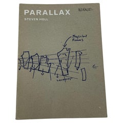 Parallax Paperback by Steven Holl Architect 1st Edition 2000 Book
