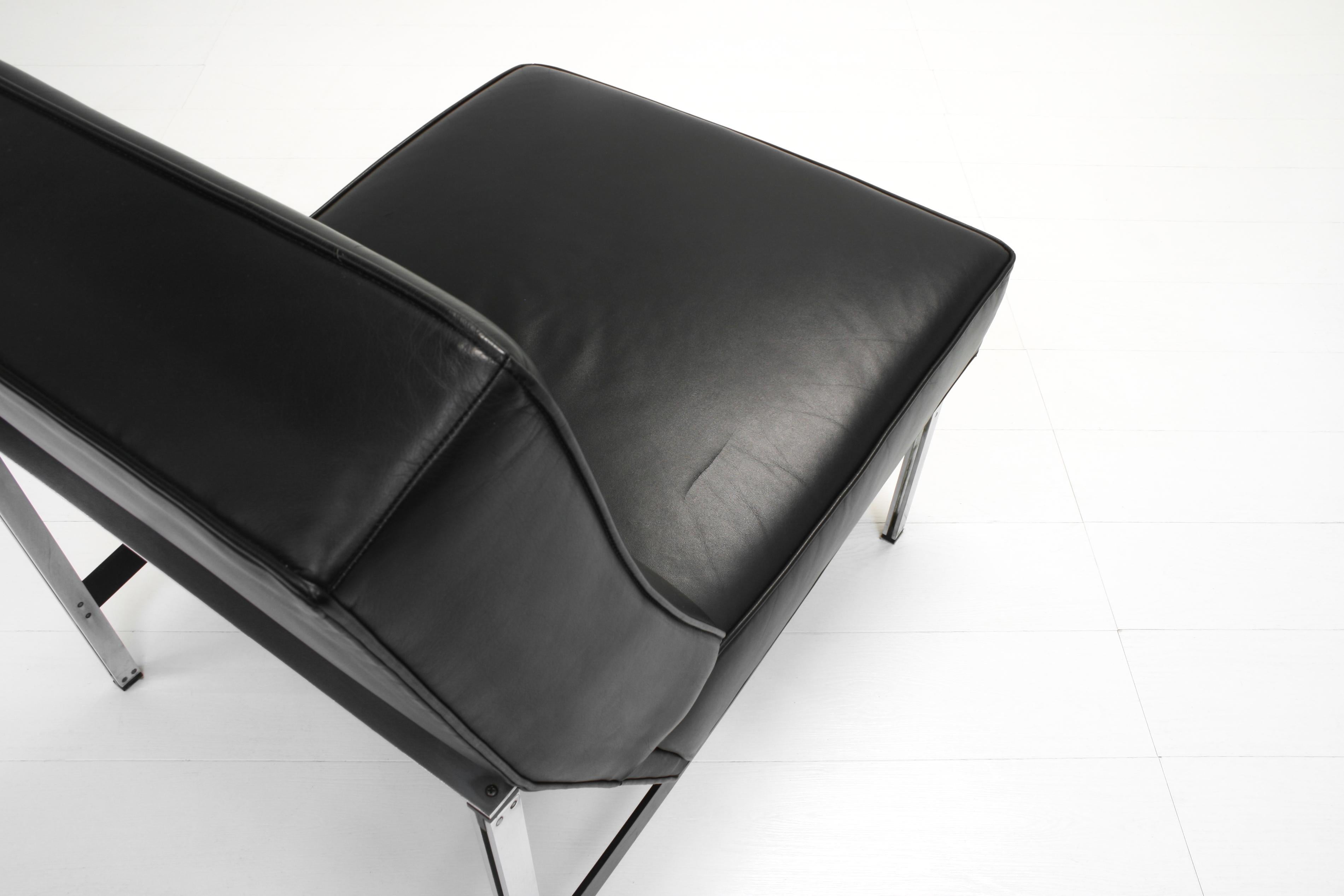 Parallel Bar Armchairs & Sofa by Florence Knoll for Knoll International 6