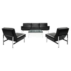 Parallel Bar Armchairs & Sofa by Florence Knoll for Knoll International