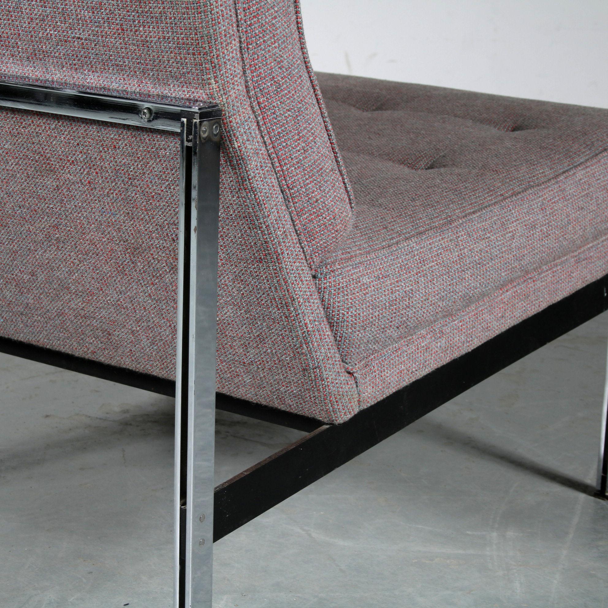 “Parallel Bar” Lounge Chair by Florence Knoll for Knoll International, USA 1960 2