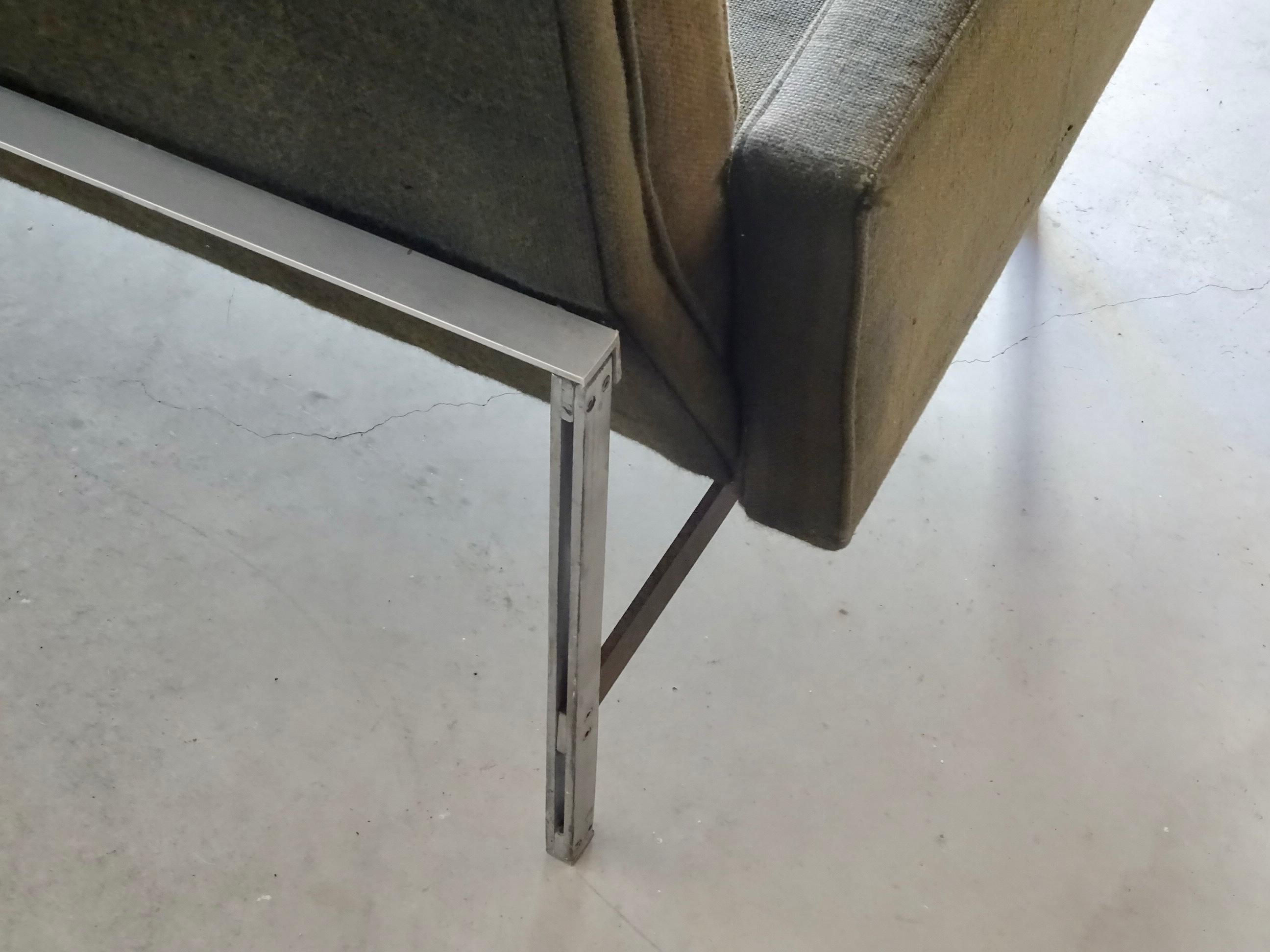 Milieu du XXe siècle Canapé de bar Parallel, modèle 57, par Florence Knol, États-Unis, années 1960. en vente
