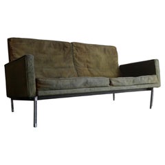 Vintage Parallel Bar Sofa, Model 57, by Florence Knol, USA, 1960s.