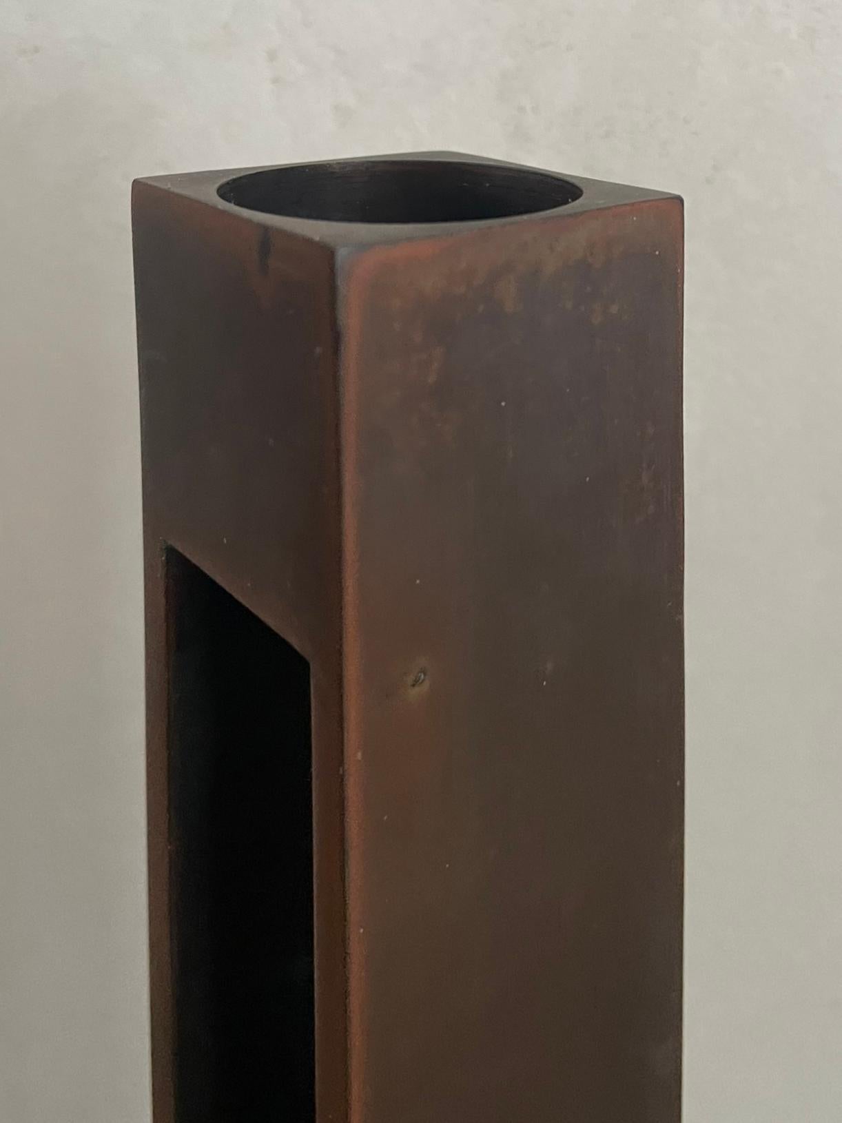 Parallel Stem Candle Pedestal  - 15