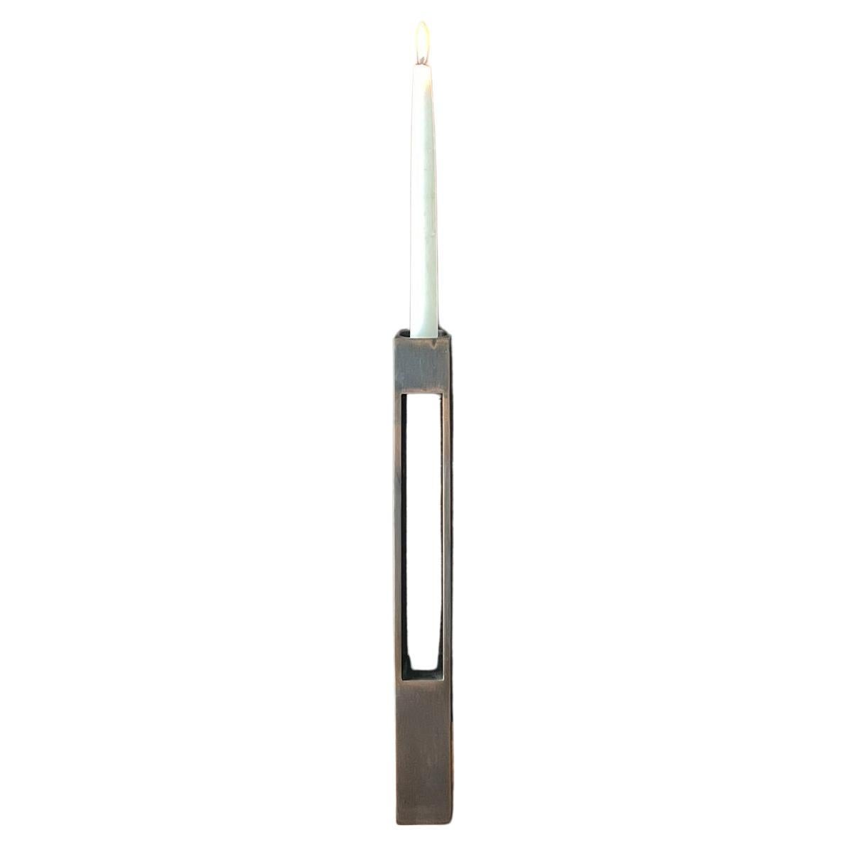 Parallel Stem Candle Pedestal  - 15" For Sale