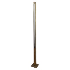 Parallele Stem Candle Pedestal  - 56,5" Messing gealtert