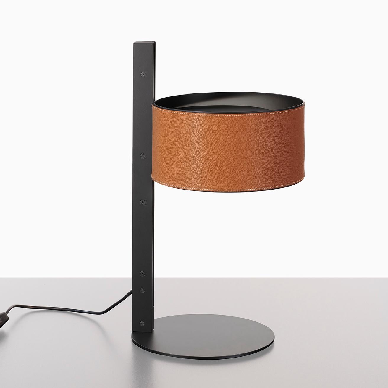 Italian Parallel Table Lamp by Victor Vasilev for Oluce For Sale