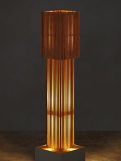 Parállilo Floor Lamp in Cherry
