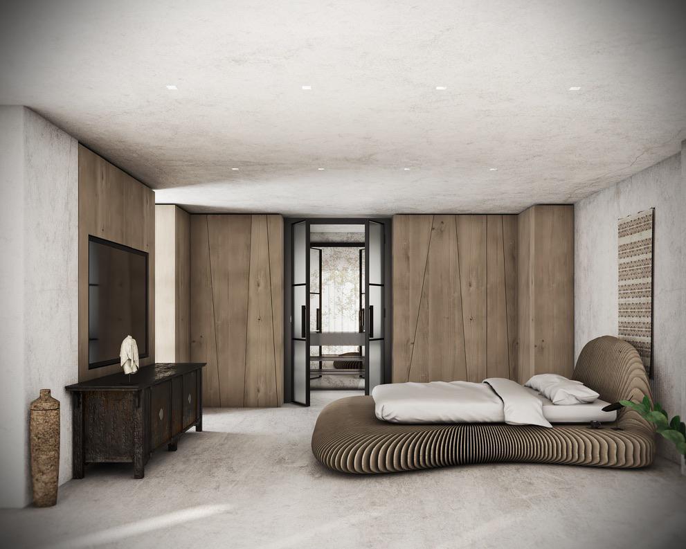 Modern Parametric Bed