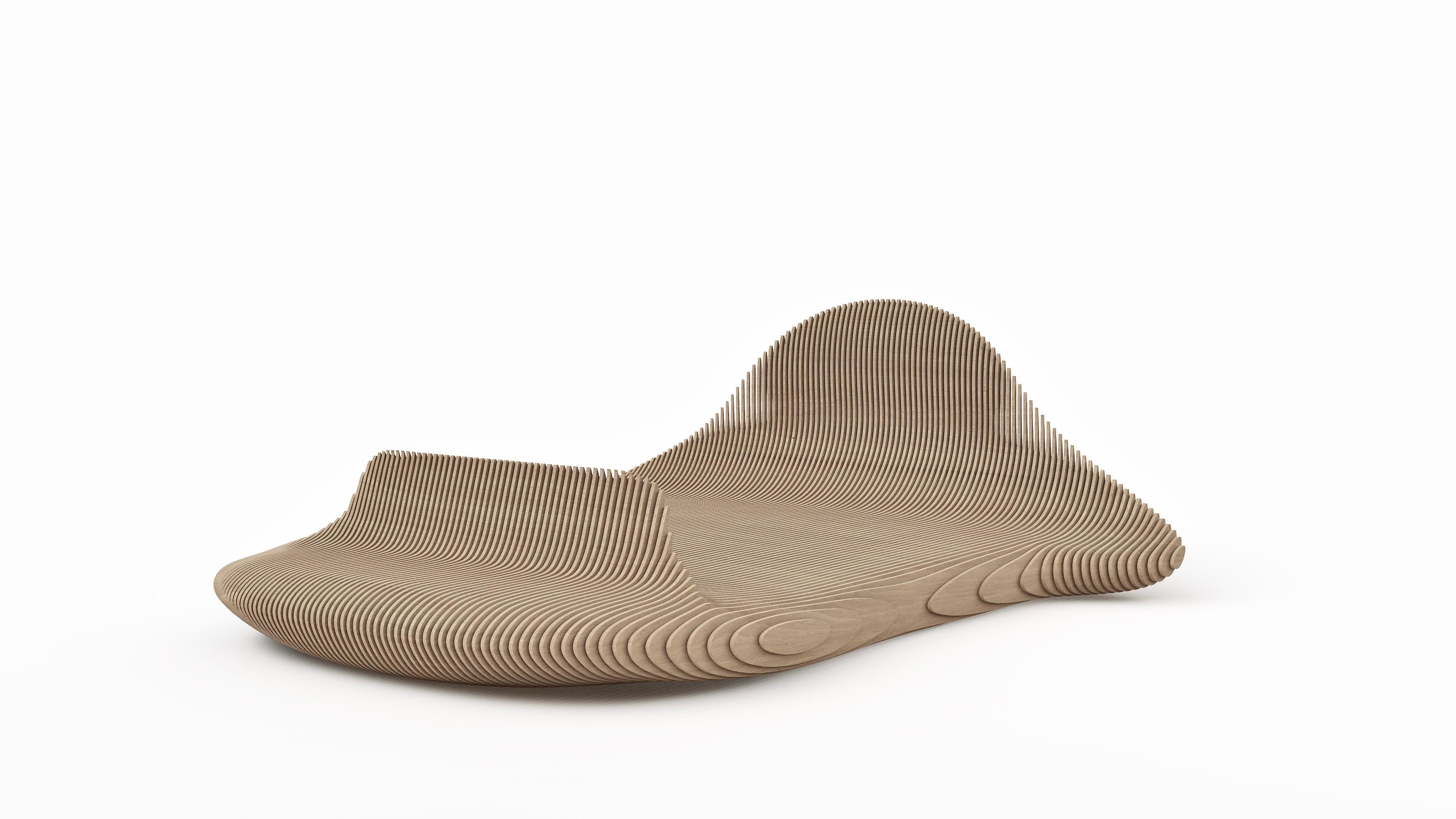 Contemporary Parametric Bed