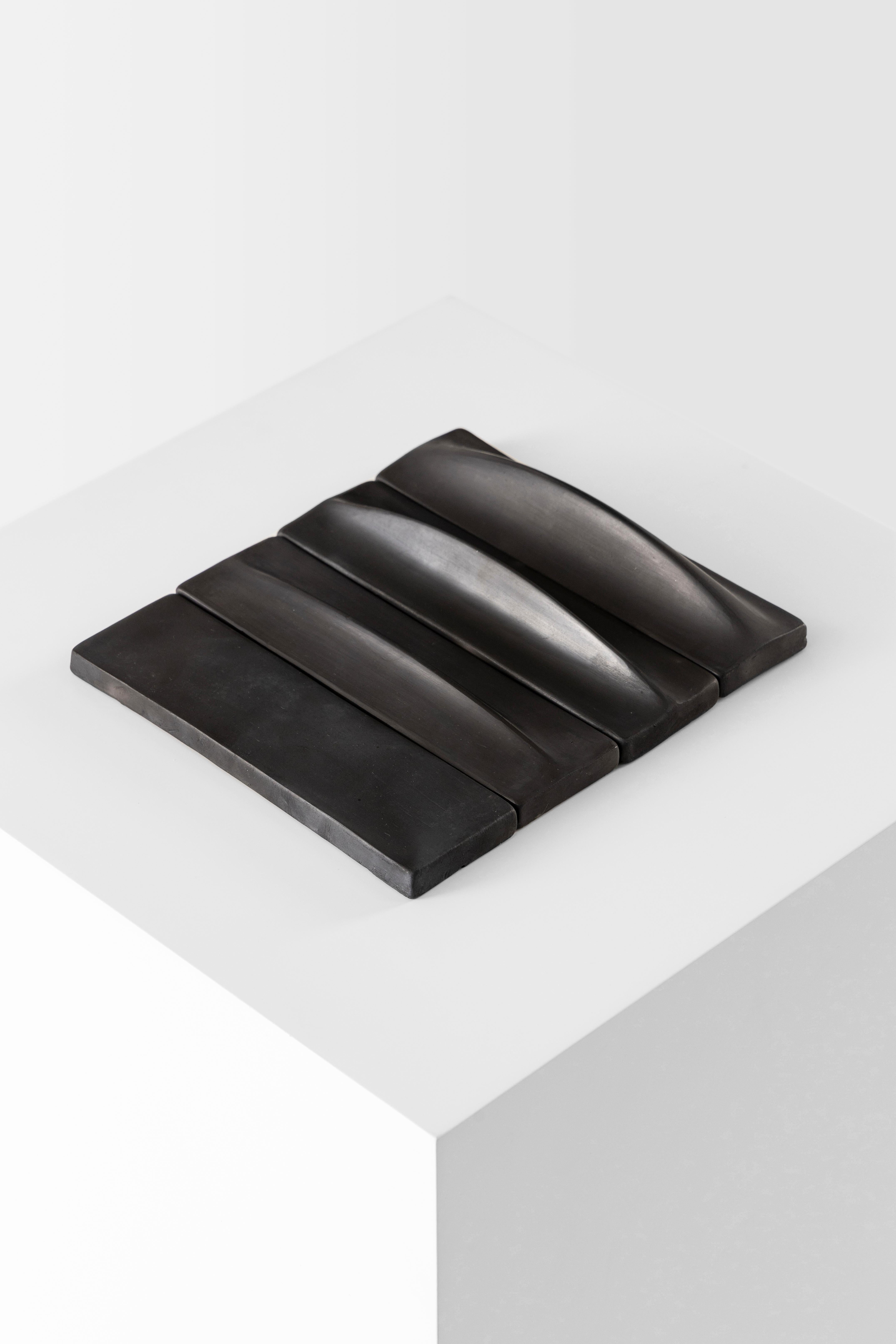 Contemporary Páramo Tiles MIX 50% with curve and 50% with plain curve For Sale