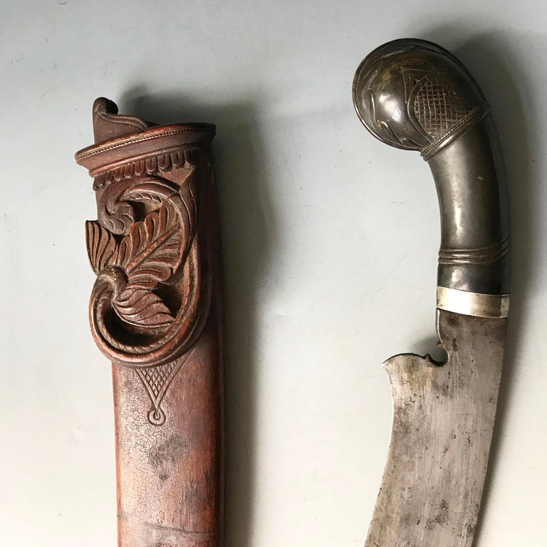 Parang Dagger sword Indonesia Malay Tribal Art collectible weapons For ...