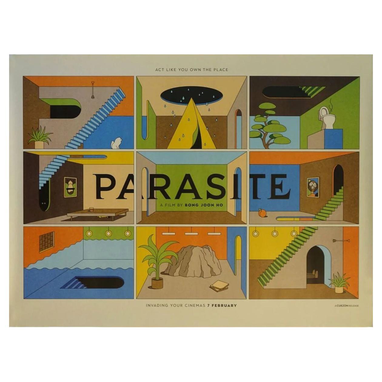 Parasite, Unframed Poster, 2020 For Sale
