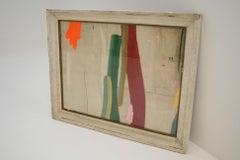 Parasol 12 Abstract Collage by Artist Huw Griffith