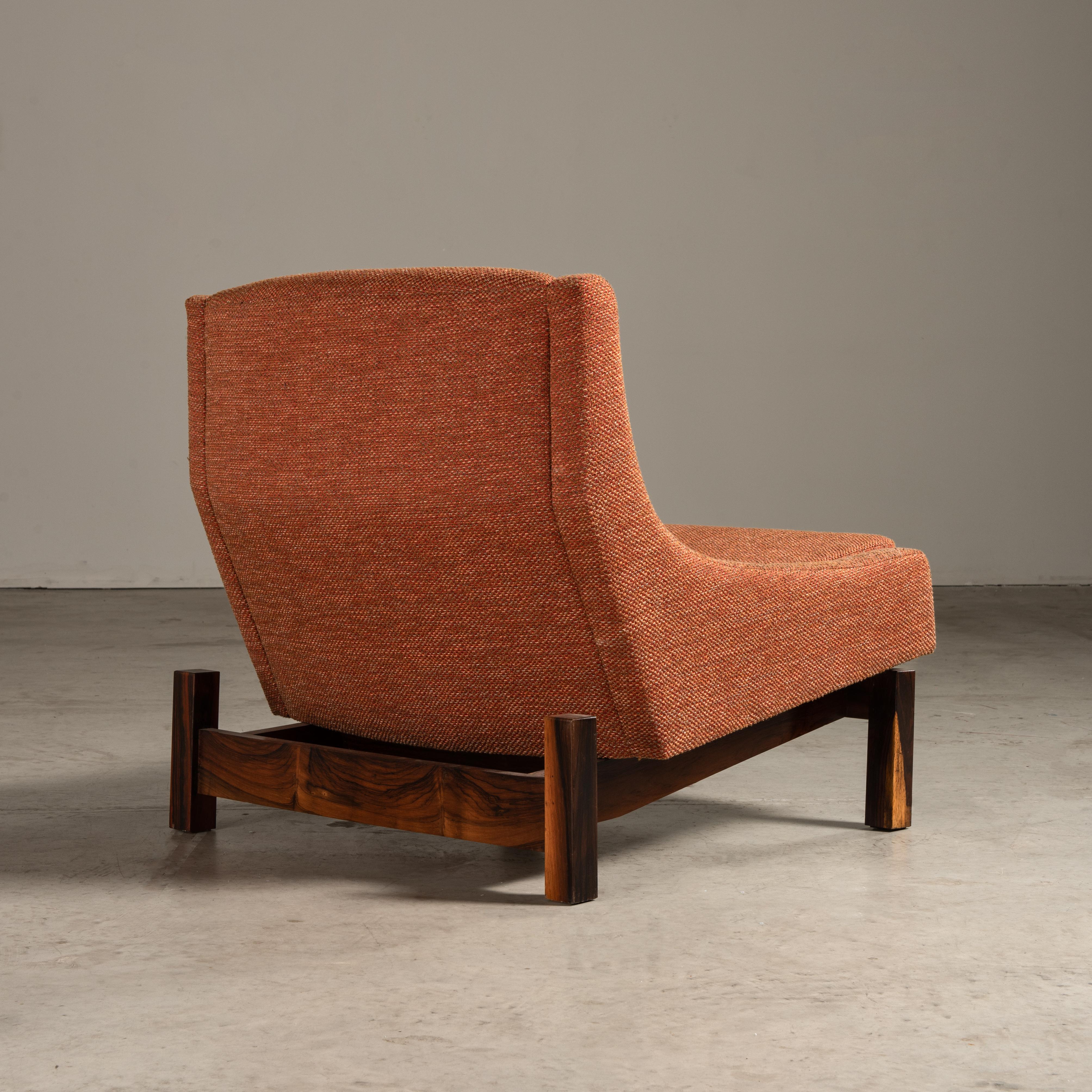 'Paraty´ Lounge Chair, by Sergio Rodrigues, Brazilian Mid-Century Modern Design  For Sale 1