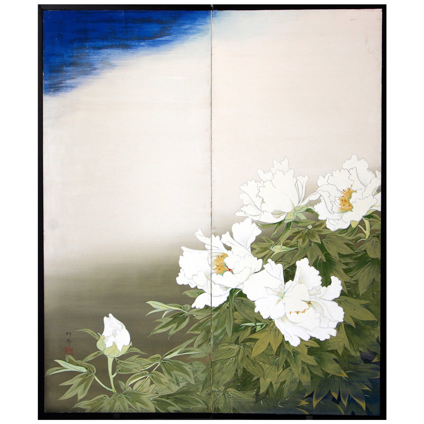 Zwei-Panel-Bildschirm
