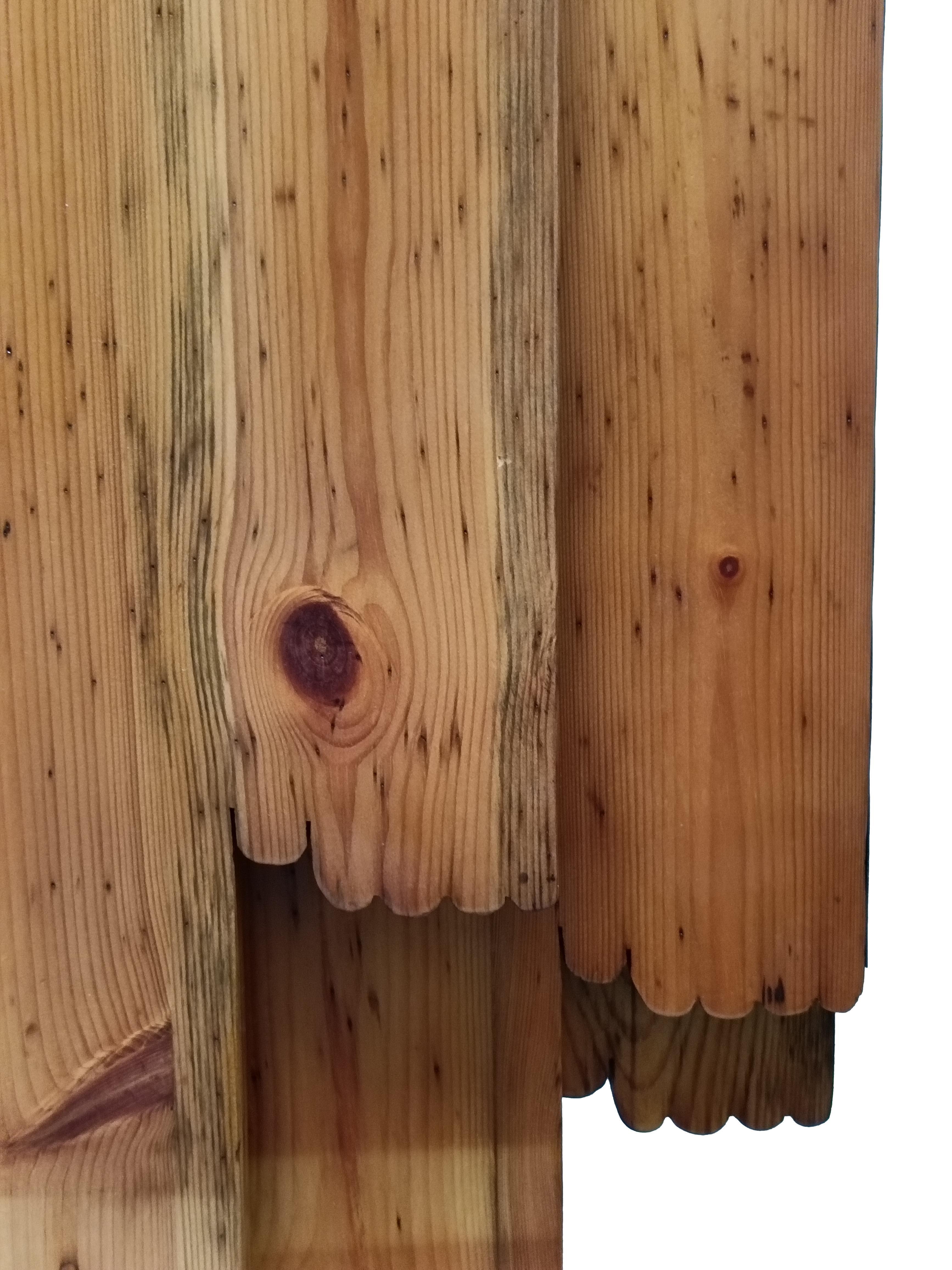 Paravento Artistico a Tre Sagome in Legno, Italia 1970s 6