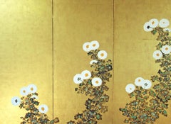 Paravento Giapponese - Foglia d'oro