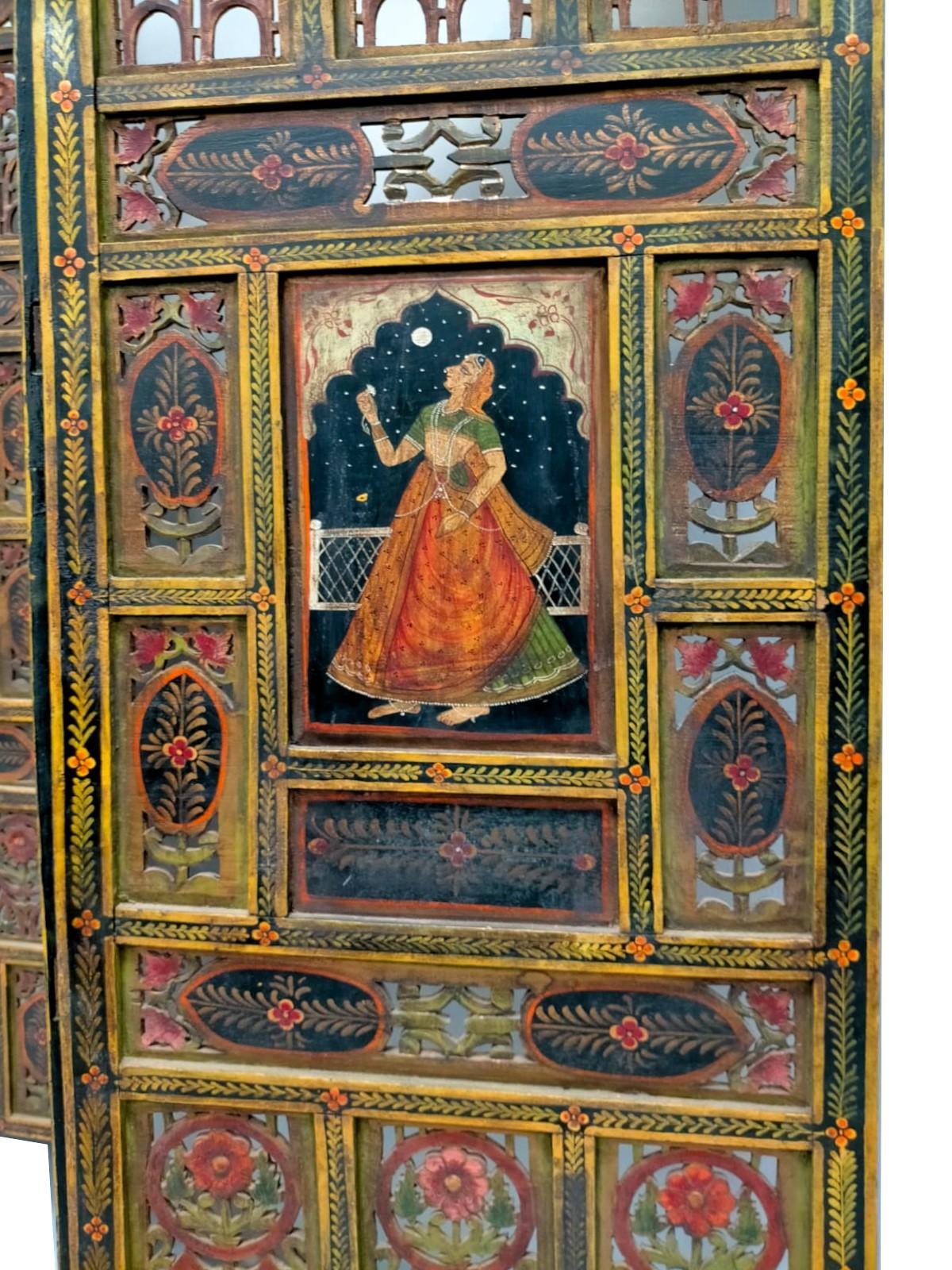 Early 20th century Indian screen In Good Condition For Sale In Cesena, FC
