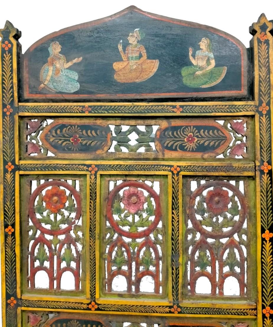 19th Century Early 20th century Indian screen For Sale