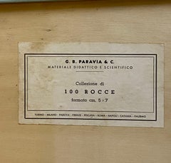 Collezione Paravia 100 Rocce, Materiale didattico, Italia anni '50