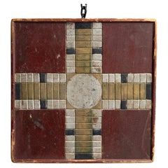 Tavola da gioco del Parcheesi, America 1890