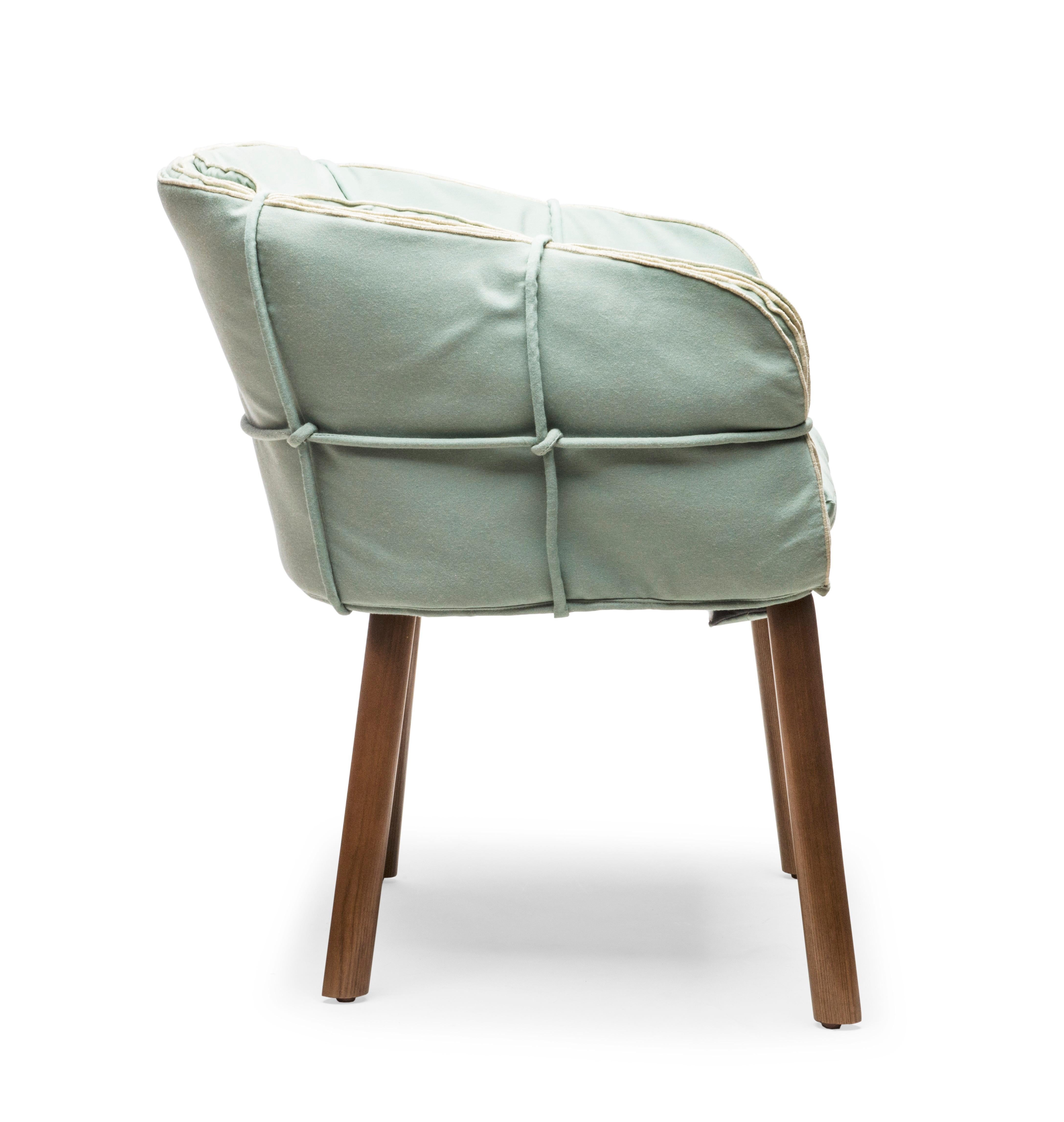 Modern Parchment Armchair by Kenneth Cobonpue For Sale