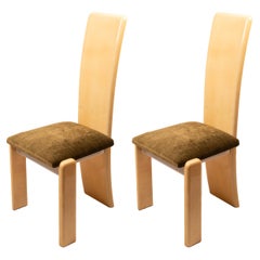 Parchment Chairs by Aldo Tura for Tura Milano 1960 Set of 2